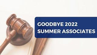 2022 Goodbye Summer Associates