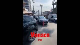 Luxury cars in Iran