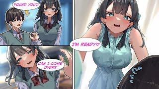 [Manga Dub] The freshman girl is in love with me and stalks me from the first day of school...