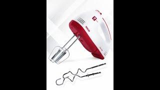 Inalsa Hand Mixer Easy Mix | Powerful 250 Watt Motor | Eject Knob