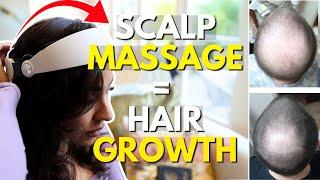 Hair Loss Remedy AT HOME! (Scalp Massage Growband Review)