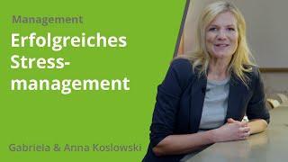 Erfolgreiches Stressmanagement