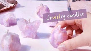 (eng)쉽게 만들 수 있는 빛 나는 보석 캔들 같이 만들어 봐요 Making a Shining Jewelry Candle