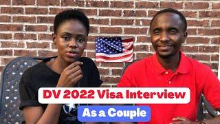  DV Lottery:   Questions&Experience as a couple #interview #usa #visa #greencard