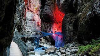 Switzerland's Glacier Canyon is out of this world! (FPV racing drone) 