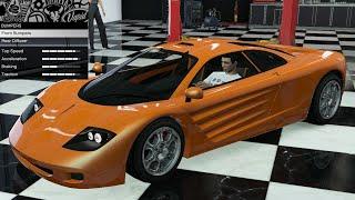 GTA 5 - Past DLC Vehicle Customization - Progen GP1 (McLaren F1)