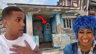 Dia2: Asi está la casa DE CELIA CRUZ EN CUBA: Su familia está ahi 