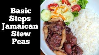 Basics of Jamaican Stew Peas