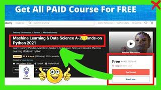 Top 5 Ways To Get Paid Udemy Courses For Free  2021– Lifetime Access  - Tech Siththan - Tamil Tech