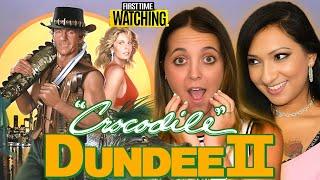 CROCODILE DUNDEE 2 !! * MOVIE REACTION and COMMENTARY | First Time Watching (1988)