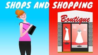 Shops and Shopping ️ Learn English Vocabulary for Everyday Life