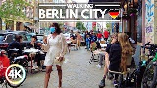 Berlin City: Kreuzberg District on a Summer Day Germany 4K Tour with Captions