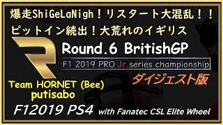 【PS4】F1 2019 PRO Jr.series Round6 British GP