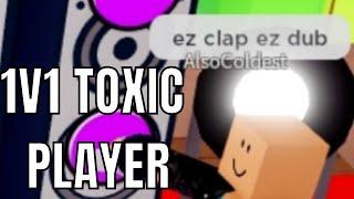 He Called My Friend EZ, So I Destroy Him... (Roblox Funky Friday Toxic)