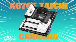 PLACA MAE ASROCK X670E TAICHI CARRARA I FAST REVIEW PT-BR