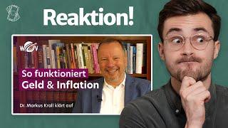 VORSICHT vor Markus Krall! Reaktion zu Geld, Inflation und MMT