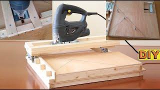 DIY: Jigsaw Guide Cutting Station Auto Lock