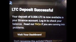 FreeLtc Live Payment Proof in Binance Wallet |0.006LTC| 100% sucessful site