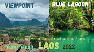 Vang Vieng Blue lagoon & Viewpoint