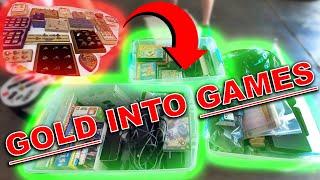 Buying VIDEO GAMES With REAL GOLD | Reseller Vlog | Gold Rush Pt3 | S5E14