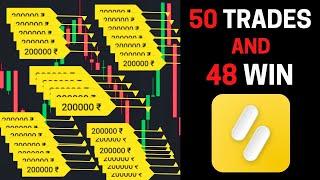 Binomo strategy 50 TRADE AND 48 WIN | best binomo strategy | 100%winning bug|binomo trading strategy