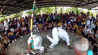 Mestre Jogo De Dentro and Mestre Cabelo [HD] Capoeira Angola Capoeirando 2012