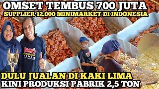 PASUTRI HEBAT! DULU USAHA KAKI LIMA KINI PRODUKSI PABRIK 2,5 TON OMSET 700 JUTA ! IDE BISNIS RUMAHAN