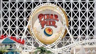 Pixar Pier Imagineering Blue Sky Cellar FULL Tour with Concept Art, Incredicoaster Model +