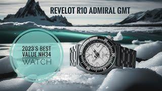 Starts from USD249 for an NH34, these will sell out fast! Revelot R10 Admiral GMT initial review