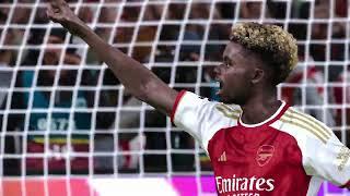 Arsenal vs Manchester United (Half Match) - NO HUD & NO INDICATORS - Football Life 23/24