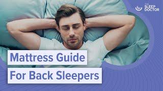 Best mattress for back sleepers