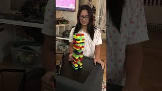 Julia playing Jenga!