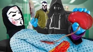 OMG! PZ Leader in Hospital?!  Scatter Skull Kill Him!  Spy Ninjas Chad Wild Clay & Vy Qwaint!