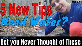 5 Ways to Get Water Backpacking #backpacking #backpacker #hiking #backpackingtips #coachbill315