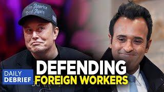 MAGA Erupts After Musk, Ramaswamy Voice Support For H1-B1 Visas To Hire Foreign-Born Engineers