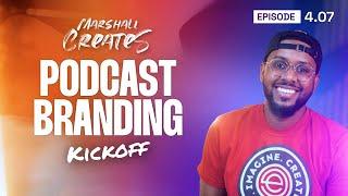 LIVE Podcast Branding Kickoff - Marshall Creates with Ecamm