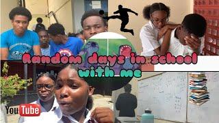 Two crazy days in school with me (sess) Trinidad YouTuber 