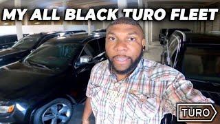 A Look Inside My All Black Turo Fleet!! (Must Watch)