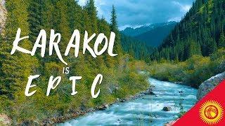 Dungan cold noodles & mountains everywhere - Karakol & Jeti Oguz | KYRGYZSTAN FOOD & TRAVEL VLOG