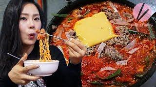 Budae Jjigae!! (Korean Army Base Stew)