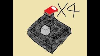 4 bed no obsidian one cycle ( full block )