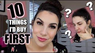 IF I LOST ALL MY MAKEUP... 10 Things I'd Buy First (Full-Face Look!)