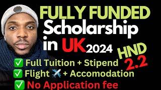 Best Masters Scholarship in the UK 2024 - APPLY NOW