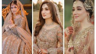 Bridal walima dresses 2024 | Pakistani bridal dresses/ Style by Saba