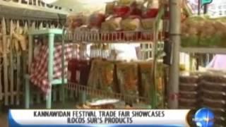 NewsLife: Kannawidan Festival Trade Fair showcases Ilocos Sur's products || Feb. 6, '14