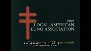 1970s AMERICAN LUNG ASSOCIATION ANTI-SMOKING & UNICEF PUBLIC SERVICE ANNOUNCEMENTS PSAs  XD96095