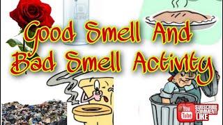 Good Smell and Bad Smell Activity #senseofsmell