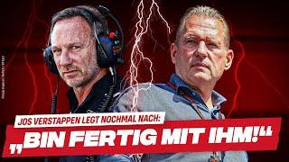 Massa reagiert auf Briatore / Streit zw. Horner & Wolff / „Fertig mit ihm": Jos Verstappen legt nach