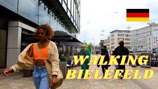 Bielefeld City Center Walking Tour: Exploring the Heart of the City 2023 4K Walking Bielefeld