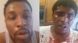 Father forces son to box him on Facebook livestream